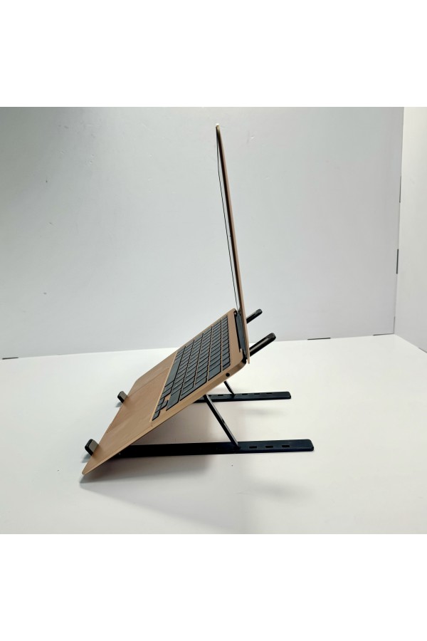 ХБ Складная подставка для ноутбука, портативная, чёрная