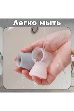 Защитные накладки, протекторы, чехлы силиконовые на ножки стола, стула, комода 30мм Серый 16шт