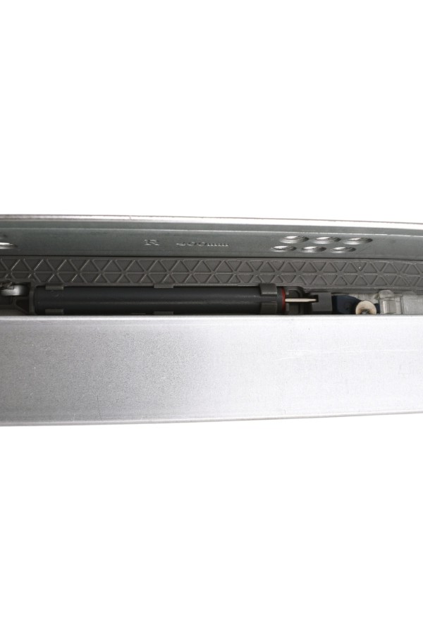 ХБ Направляющие мебельные 2D скрытого монтажа с доводчиком 600мм полного выдвижения