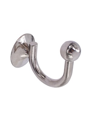 Крючки под подхваты, держатель для штор Шарик CP - Хром