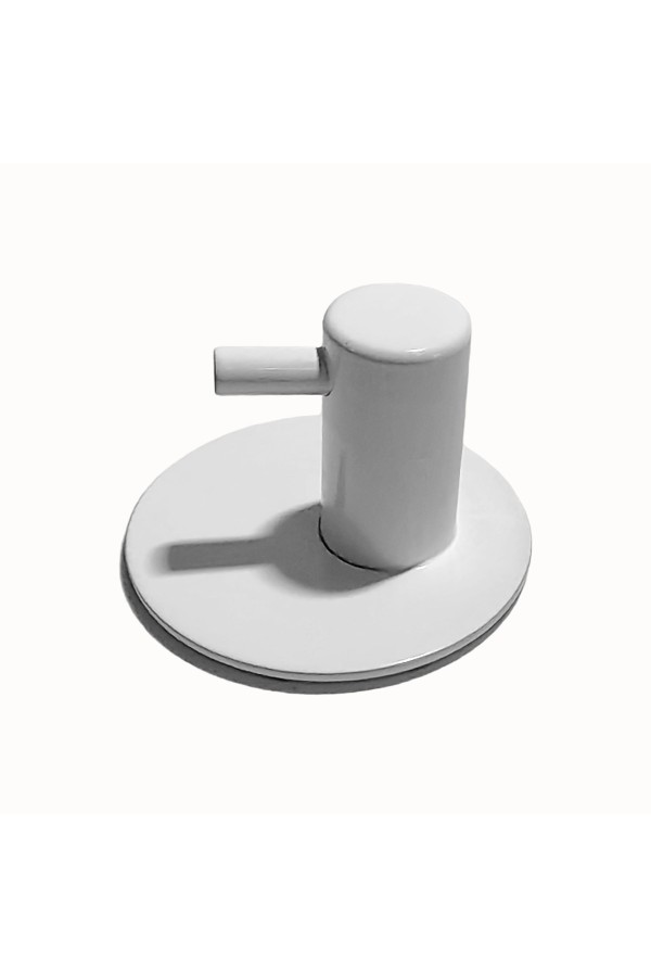 Крючки самоклеящиеся для ванной и кухни, белые 2 шт