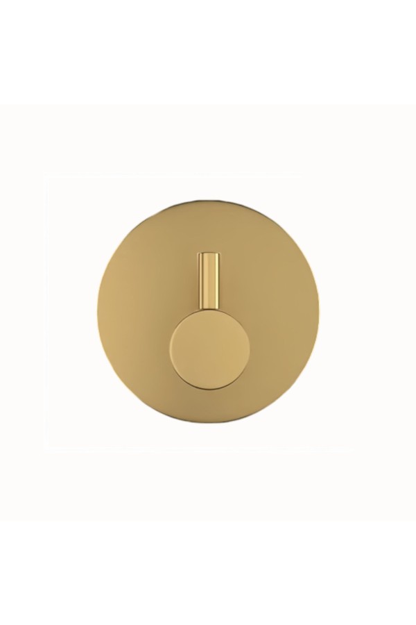 Крючки самоклеящиеся металлические для ванной и кухни, золотые 3 шт