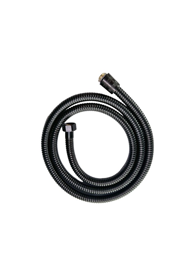 ХБ Лейка для душа со шлангом 1,5м и держателем, водосберегающая, 5 режимов, держатель для лейки, душевой комплект черный