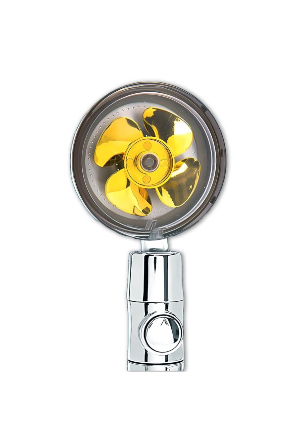 ХБ Душевая лейка с вентилятором, турболейка с фильтром