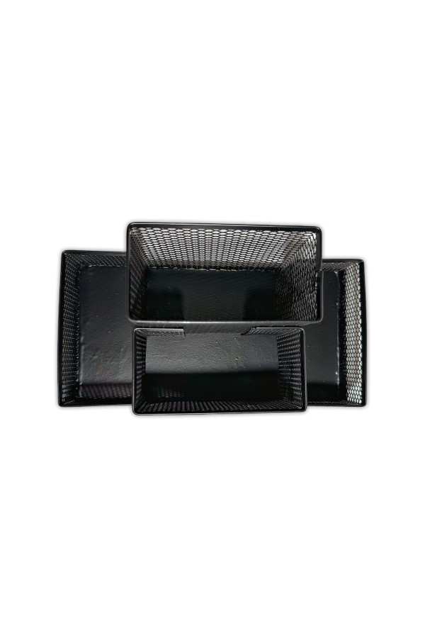 ХБ Органайзер для канцелярии , подставка для ручек и карандашей, 4 секции металлическая, 20х10х10 см, цвет черный