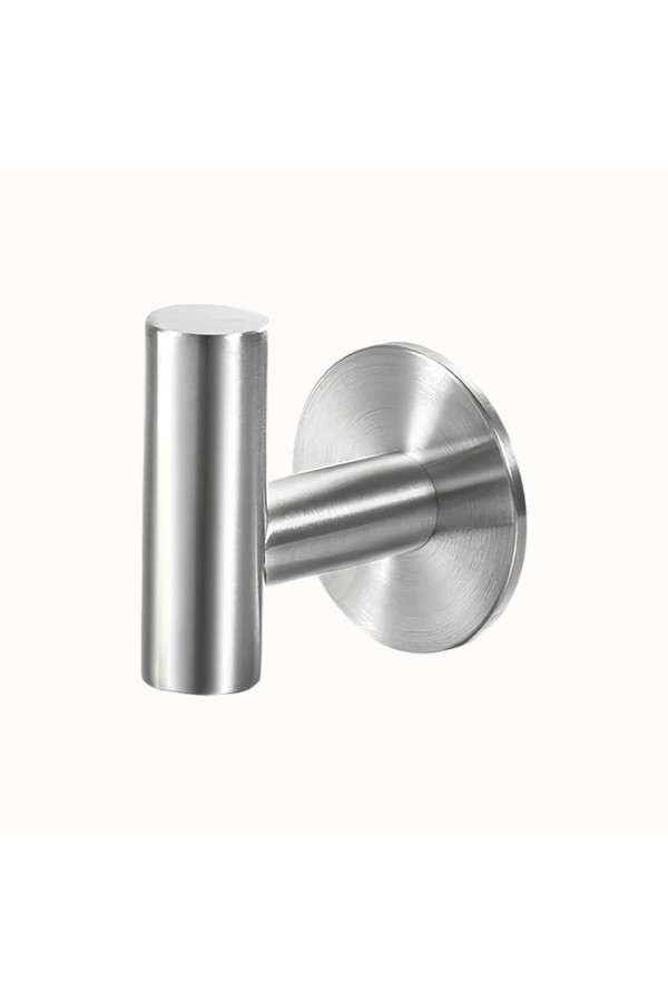 Крючки самоклеющиеся металлические для ванной комнаты и кухни 2 шт. / Вешалка для полотенец в ванну