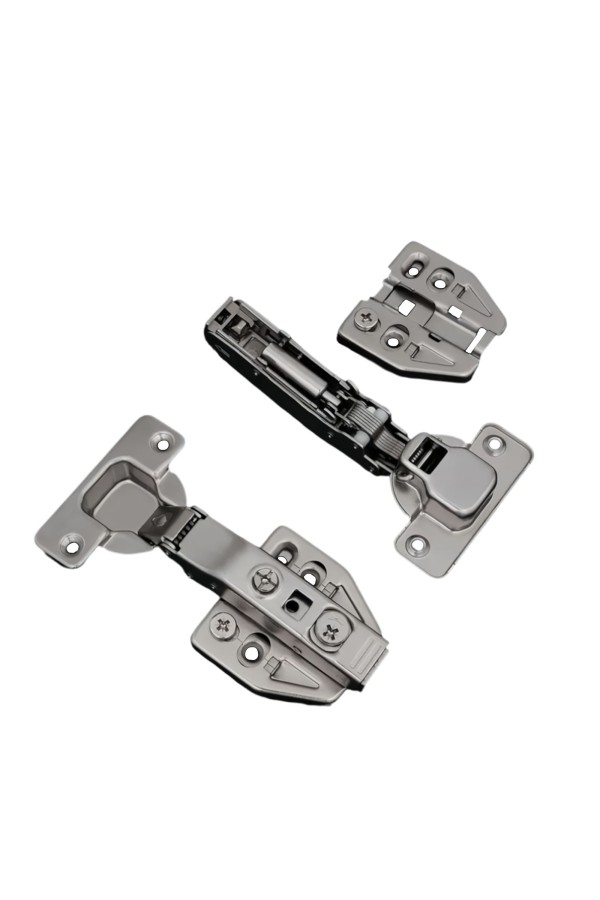 ХБ Петли мебельные накладные с доводчиком CLIP-ON 110 градусов, 3D регулировка, 2шт