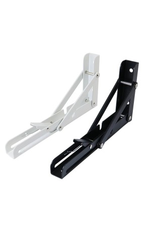 ХБ Кронштейн складной 200*104мм Белый