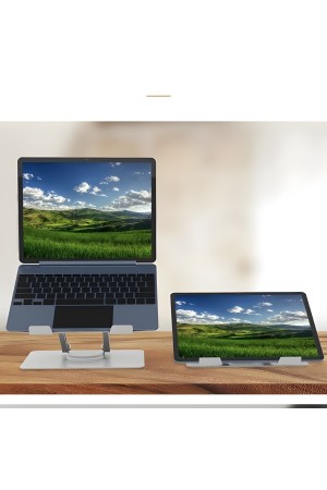 ХБ Подставка для ноутбука настольная регулируемая , складная