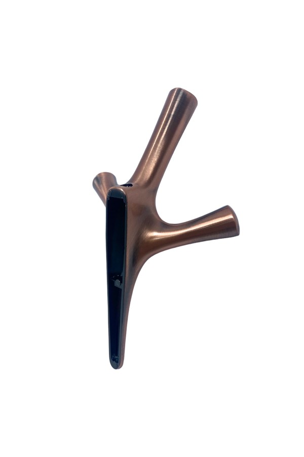 ХБ Крючок трехрожковый UNO Медь 3шт