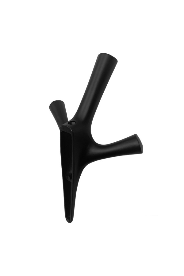 ХБ Крючок трехрожковый UNO Чёрный 3шт