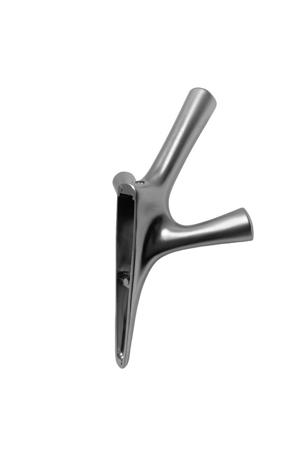 ХБ Крючок трехрожковый UNO Матовый хром 2шт