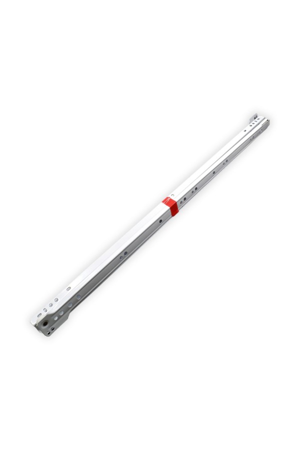 ХБ Роликовые направляющие мебельные 600 мм Цвет: Белый