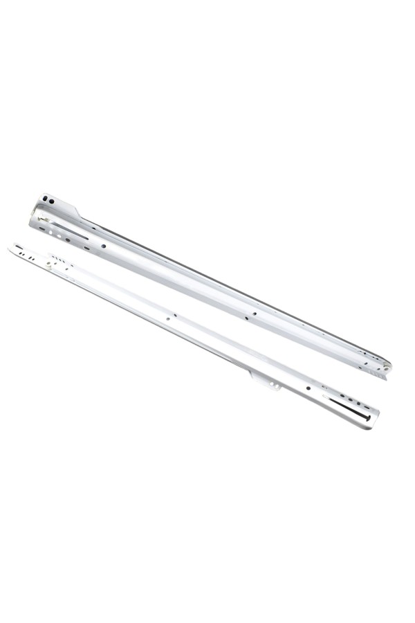 ХБ Роликовые направляющие мебельные 500 мм Цвет: Белый