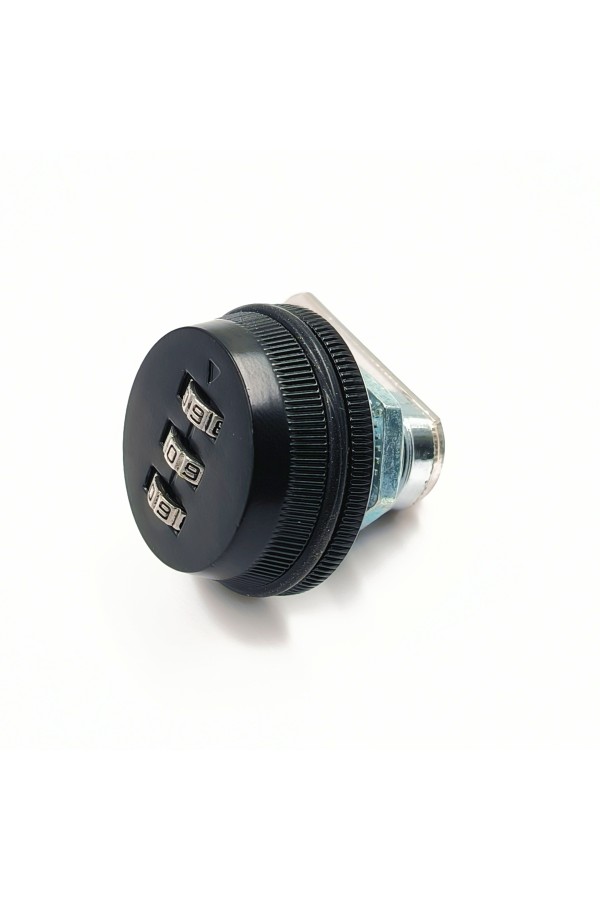 Почтовый кодовый замок 20мм Цвет: Чёрный 1шт