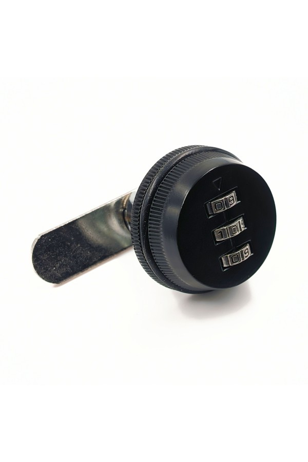 Почтовый кодовый замок 20мм Цвет: Чёрный 1шт