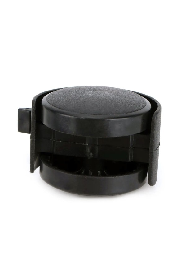 ХБ Колесо (ролик) мебельное 50мм поворотное на резьбе 8мм с тормозом